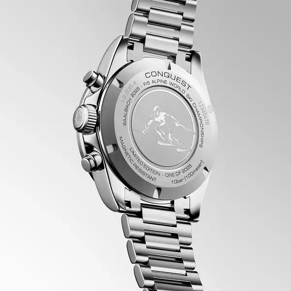 Longines Conquest Chrono Phiên bản Trượt Tuyết L3.836.4.52.9
