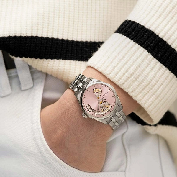 Hamilton Jazzmaster Open Heart Lady Tự động H32215170
