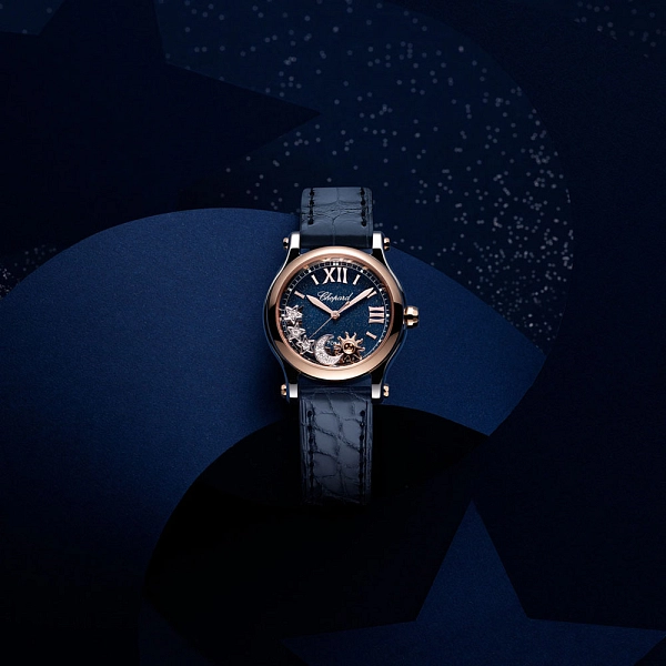Chopard Happy Sport Mặt Trời, Mặt Trăng và Sao 278573-6027