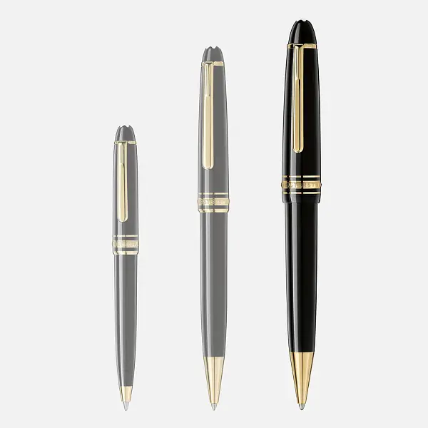 Bút bi Montblanc Meisterstück mạ vàng Legrand 132452