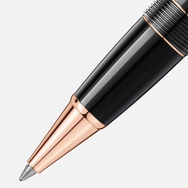 Bút bi lăn Montblanc Meisterstück mạ vàng hồng Legrand 132481