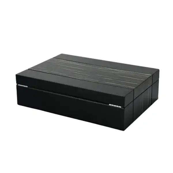 Hộp đựng đồng hồ Box Paul Design Gentlemen 10 Màu Đen Bóng