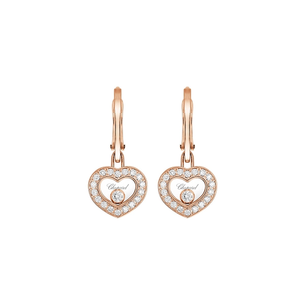 Vòng tai vàng Chopard Happy Diamonds 83A054-5401
