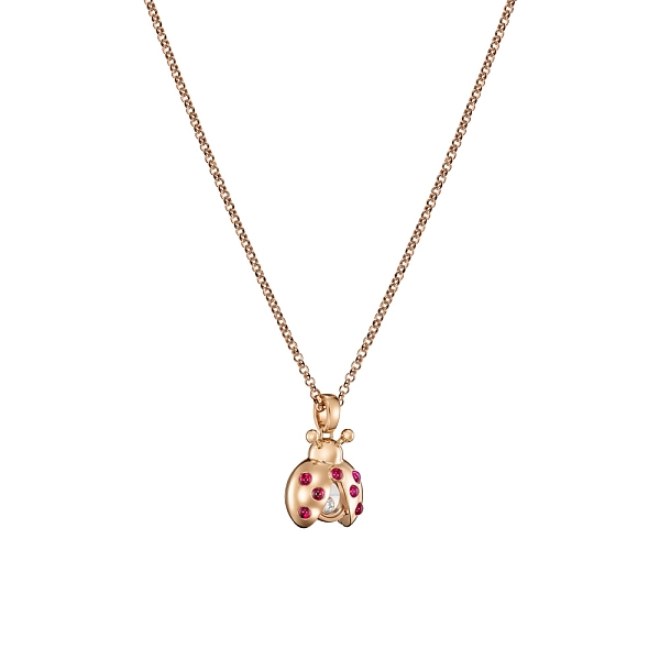 Vòng cổ vàng Chopard Happy Diamonds Ladybird 79A186-5001