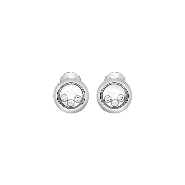 Vòng tai vàng Chopard Happy Diamonds 83A018-1001
