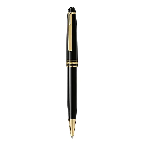 Bút bi Montblanc Meisterstück mạ vàng 132453