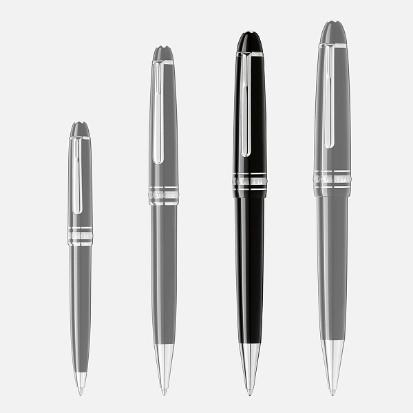Bút bi Montblanc Meisterstück Platinum Line kích thước trung bình 132491