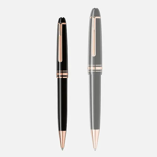 Bút bi Montblanc Meisterstück mạ vàng hồng 132488