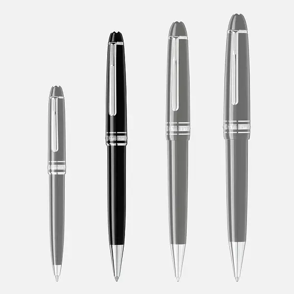 Bút bi Montblanc Meisterstück mạ bạch kim 132446