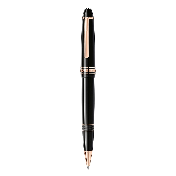 Bút bi lăn Montblanc Meisterstück mạ vàng hồng Legrand 132481