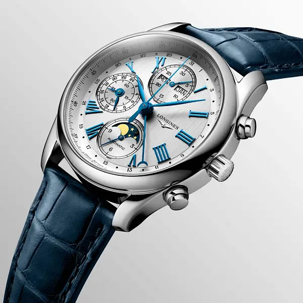 Longines Master Collection Chrono Mặt Trăng L2.673.4.71.2