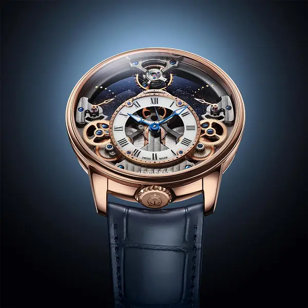 Kim đồng hồ Chronometry Time Pyramid 42.5 Vàng đỏ 1TPER.W01A.C153A