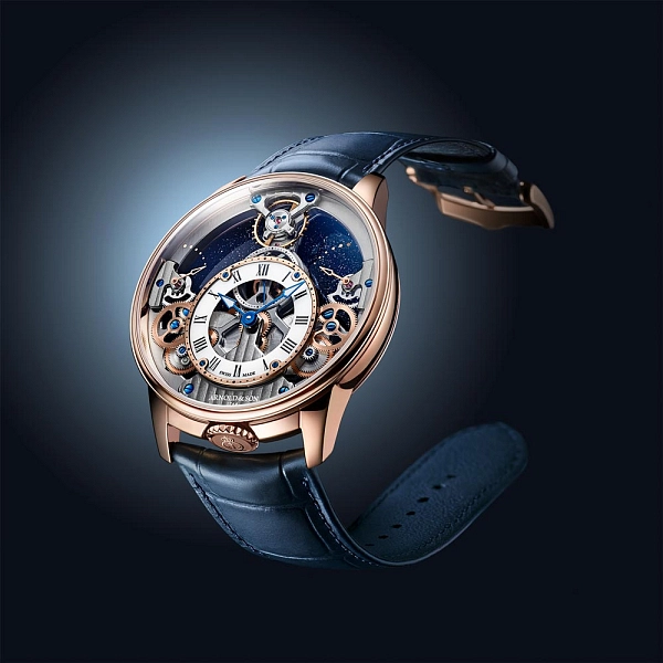 Kim đồng hồ Chronometry Time Pyramid 42.5 Vàng đỏ 1TPER.W01A.C153A