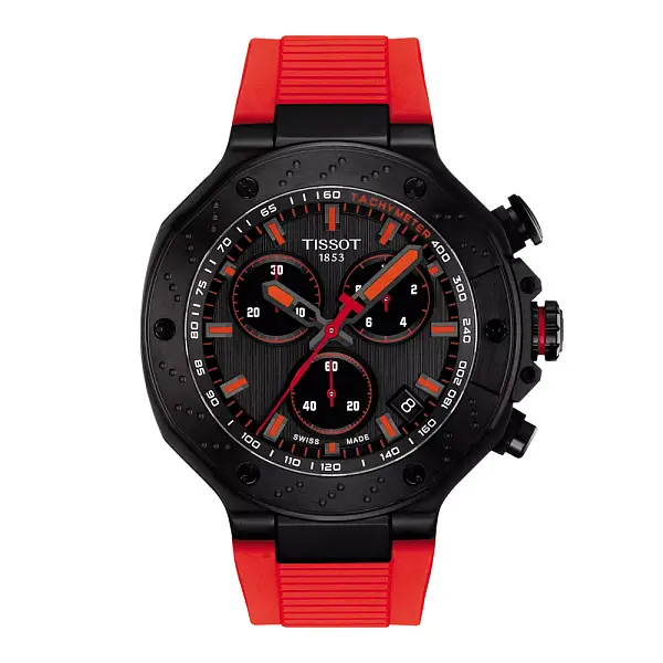 Tissot Đồng hồ bấm giờ thạch anh T-Race T141.417.37.061.01