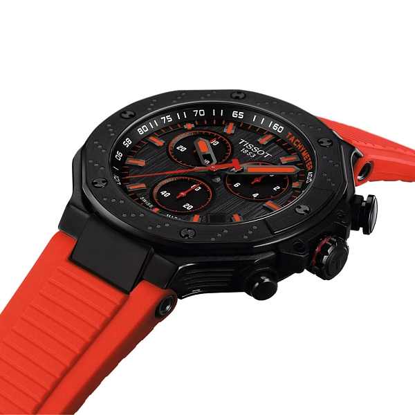 Tissot Đồng hồ bấm giờ thạch anh T-Race T141.417.37.061.01