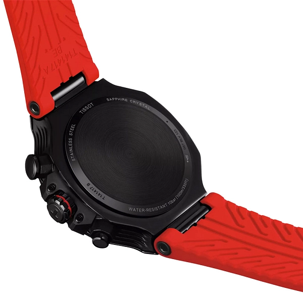 Tissot Đồng hồ bấm giờ thạch anh T-Race T141.417.37.061.01