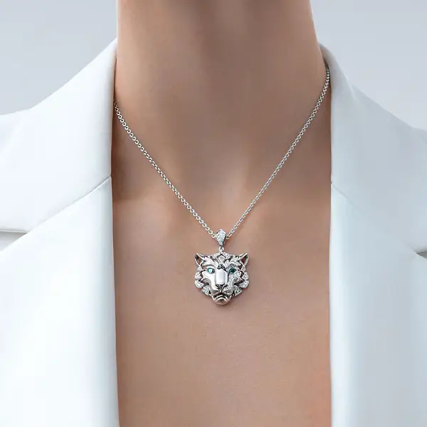 Vòng cổ Carrera y Carrera Irbis Pave