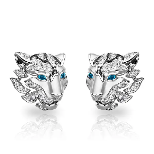 Khuyên tai Carrera y Carrera Irbis Pave