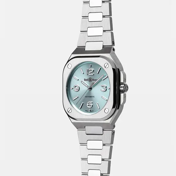 Bell &amp; Ross BR-05 36mm Xanh Băng Thép BR05A-S-BU-ST/SST