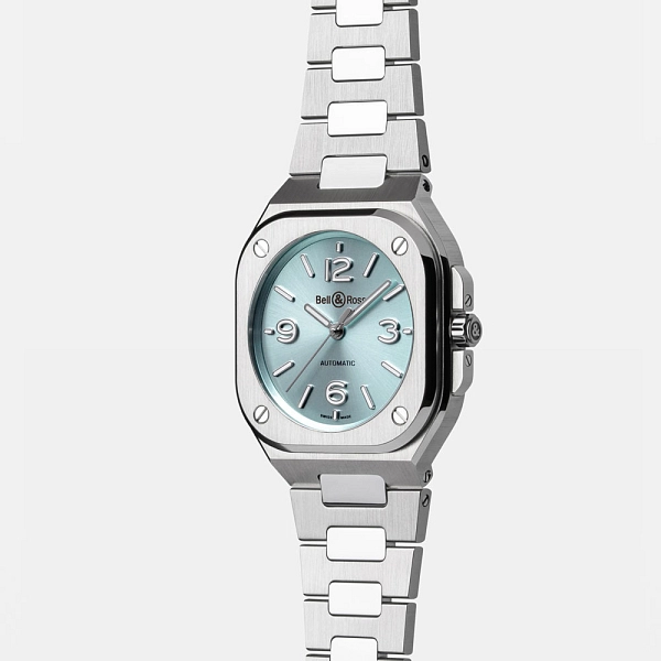 Bell &amp; Ross BR-05 36mm Xanh Băng Thép BR05A-S-BU-ST/SST