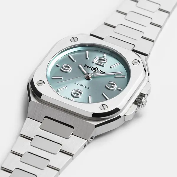 Bell &amp; Ross BR-05 36mm Xanh Băng Thép BR05A-S-BU-ST/SST