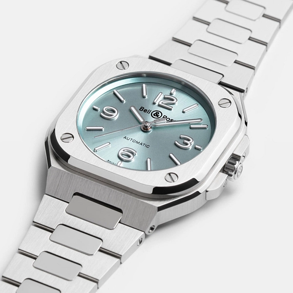 Bell &amp; Ross BR-05 36mm Xanh Băng Thép BR05A-S-BU-ST/SST