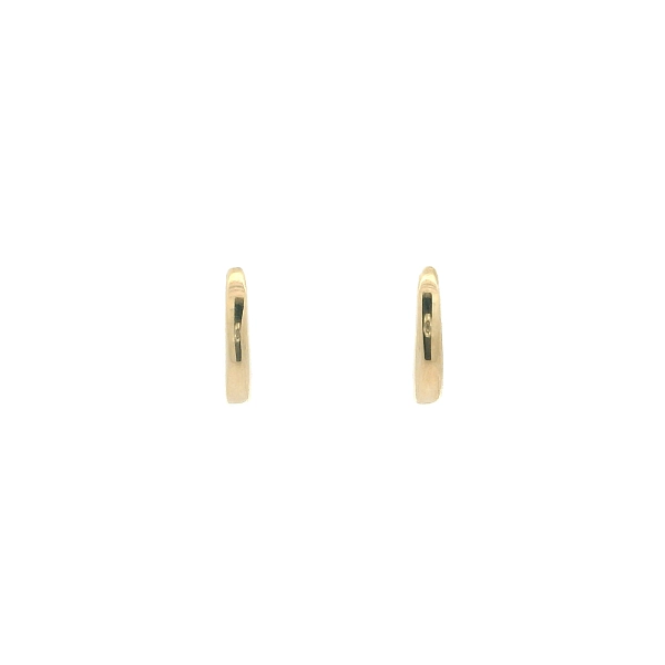 Hoa Tai Vòng Thanh Lịch Bằng Vàng Vàng 14K