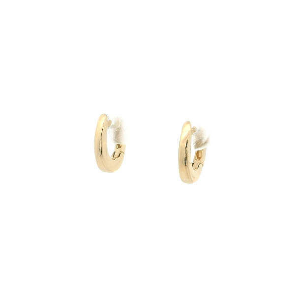 Hoa Tai Vòng Thanh Lịch Bằng Vàng Vàng 14K
