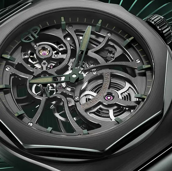 Girard-Perregaux Laureato Skeleton Aston Martin Edition 81015-32-3538-32A