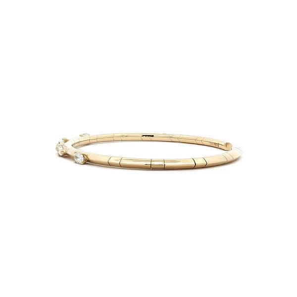 Vòng tay kim cương bằng vàng 18K, 0,79 ct