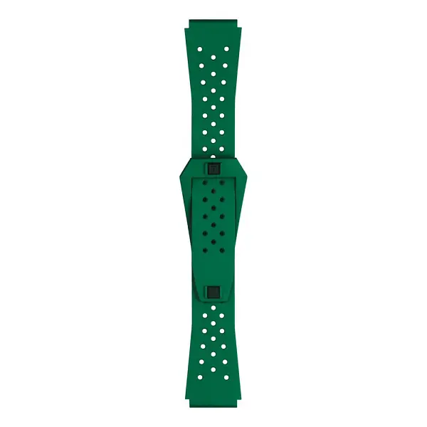 Dây đeo cao su màu xanh lá Tissot Sideral 20 mm T852.048.862