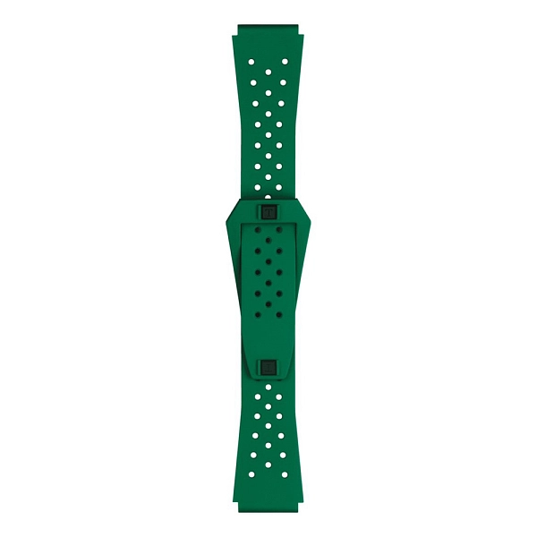 Dây đeo cao su màu xanh lá Tissot Sideral 20 mm T852.048.862