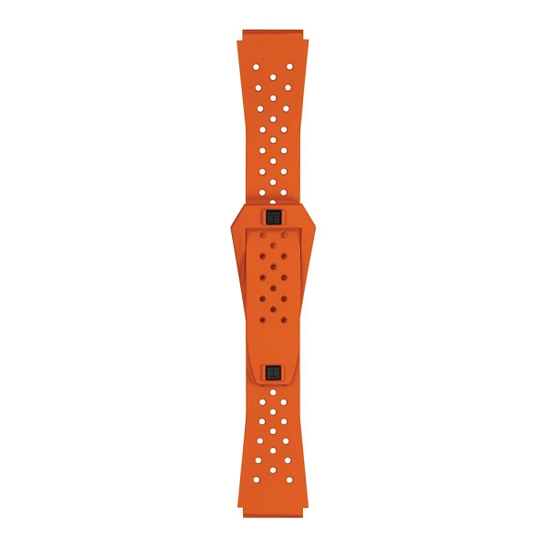 Dây đeo cao su màu cam Tissot Sideral 20 mm T852.048.86