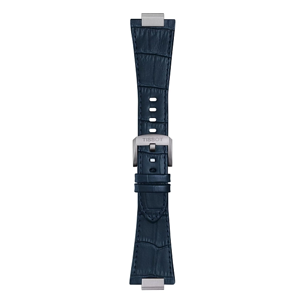 Dây đeo da màu xanh lam Tissot dành cho PRX 42 mm T852.049.411