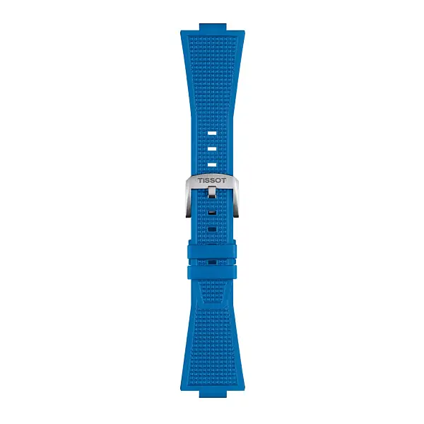Dây đeo cao su màu xanh lam Tissot dành cho PRX 40 mm T852.049.577
