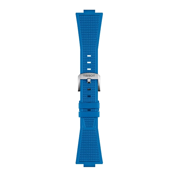 Dây đeo cao su màu xanh lam Tissot dành cho PRX 40 mm T852.049.577