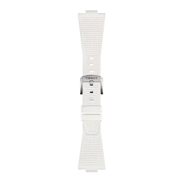 Dây đeo cao su màu trắng Tissot dành cho PRX 40 mm T852.048.463