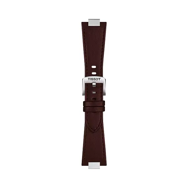 Dây đeo da màu nâu Tissot dành cho PRX 35 mm T852.049.548