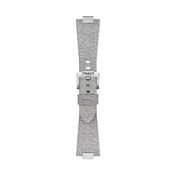 Dây đeo da màu xám Tissot dành cho PRX 35 mm T852.049.550