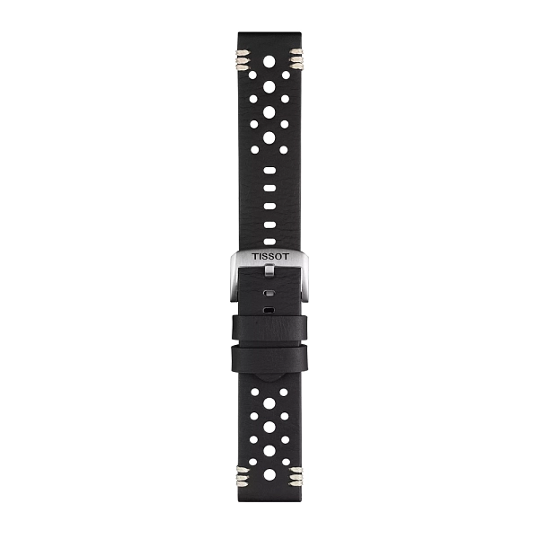 Dây đeo da màu đen Tissot 22 mm T852.046.810