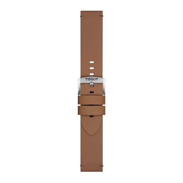 Dây đeo chất liệu tổng hợp màu be Tissot 22 mm T852.048.223