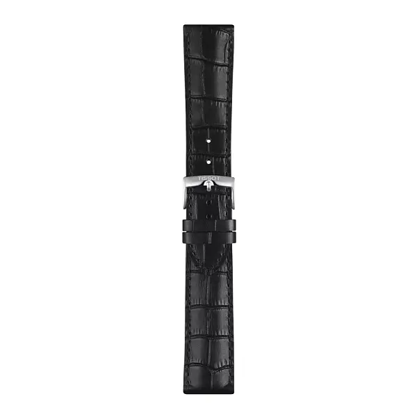 Dây da đen Tissot 22 mm T852.041.653