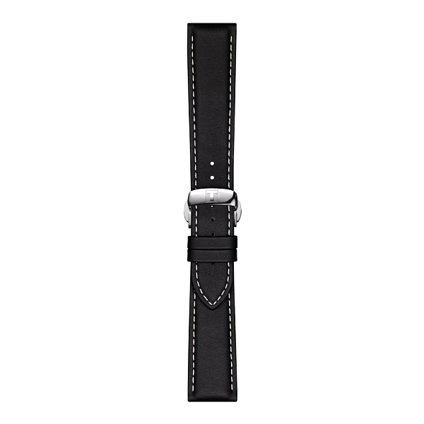 Dây da đen Tissot 21 mm T852.044.599