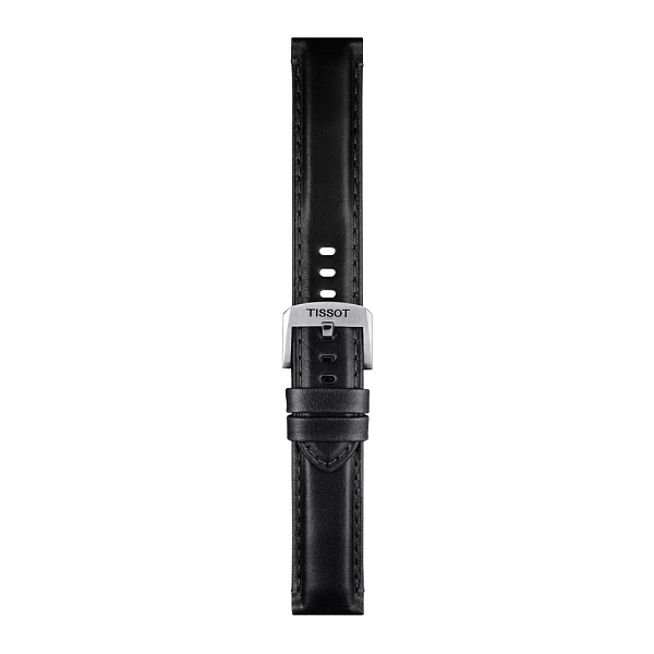 Dây da đen Tissot 20 mm T852.046.834