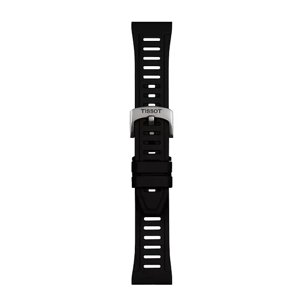 Dây silicon đen Tissot 21 mm SX T852.049.249