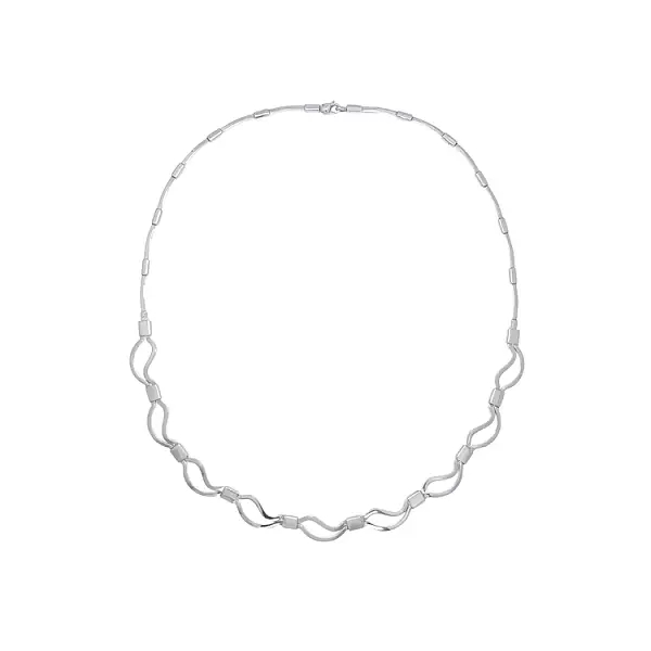 Dây chuyền nữ vàng trắng