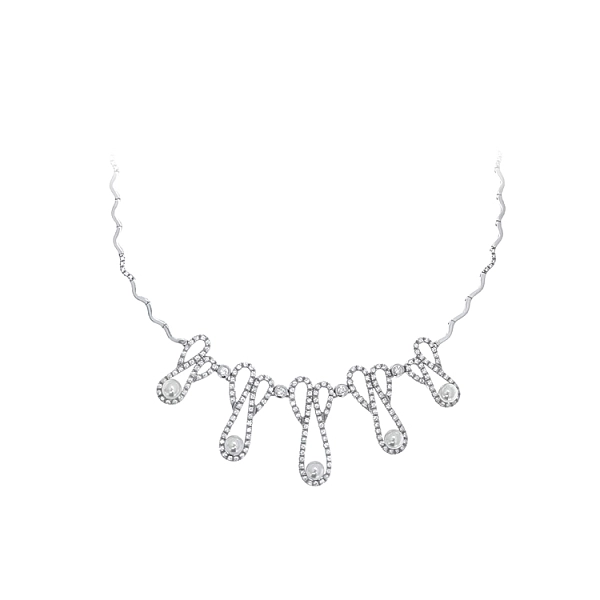 Bông tai stud nữ vàng trắng