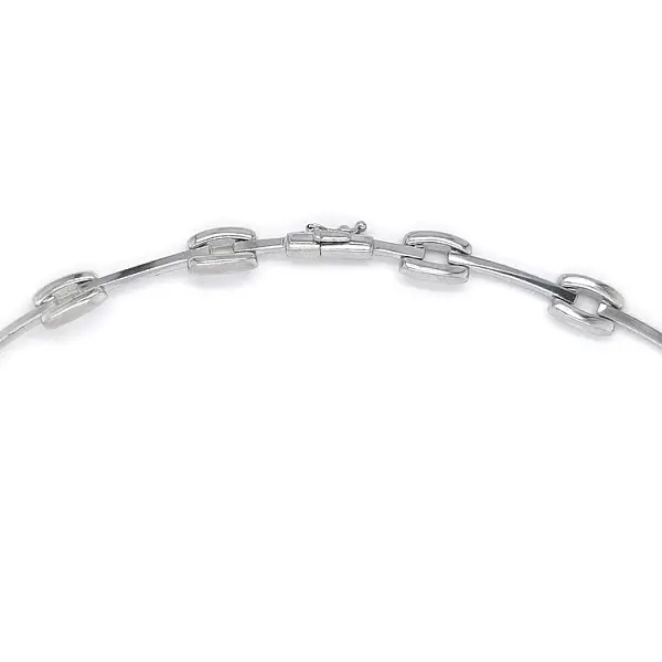 Dây chuyền nữ vàng trắng đính đá zirconia