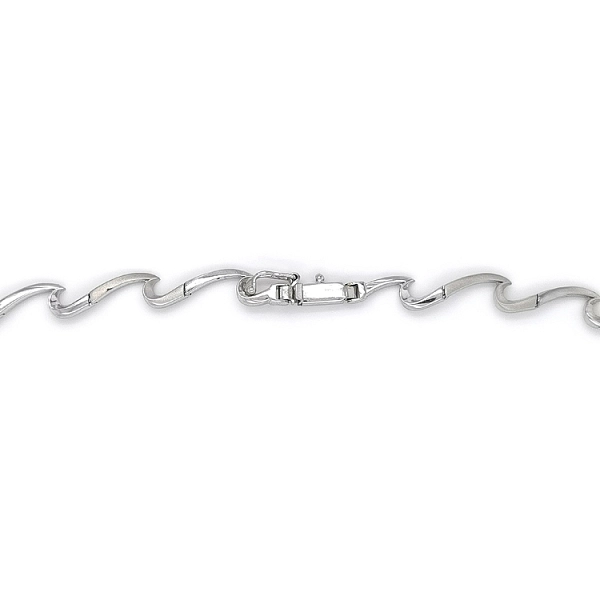 Dây chuyền nữ vàng trắng đính đá zirconia thanh lịch