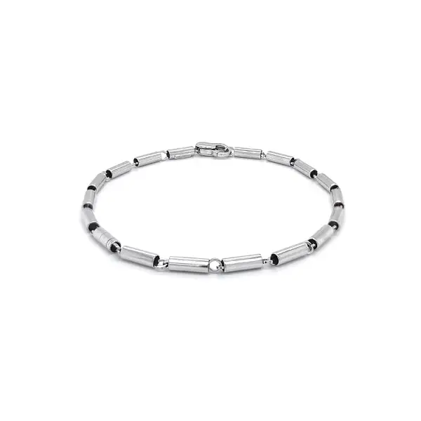 Vòng tay vàng trắng thanh lịch